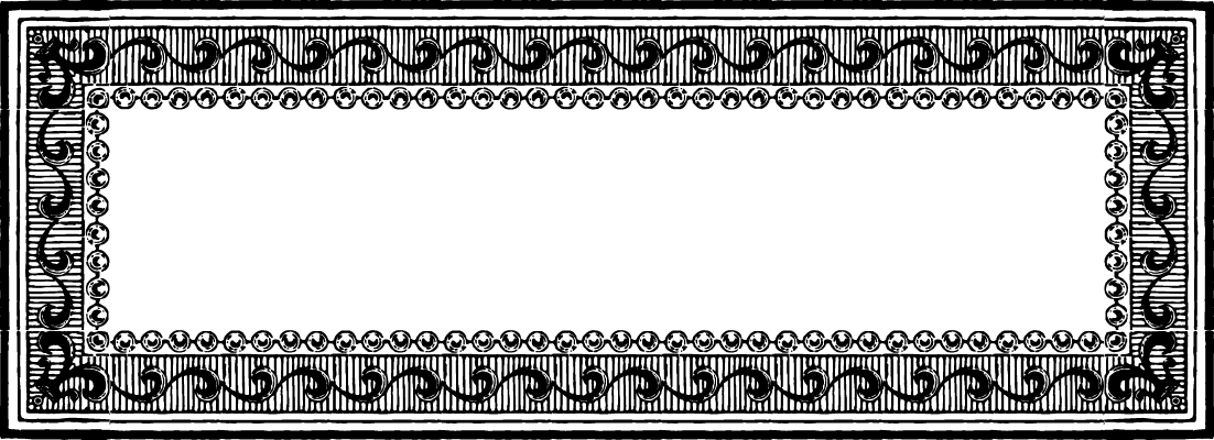 A fancy yet unobtrusive border for fine printing.